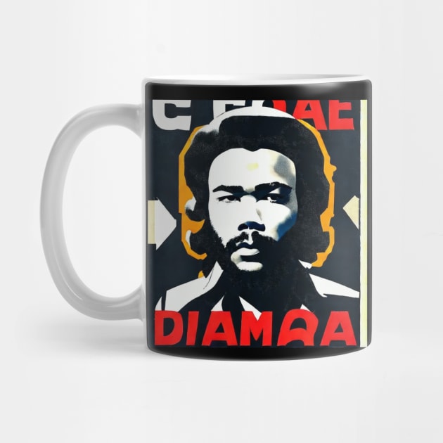 Donald Glover in the Style of Che Guevara by Prints Charming